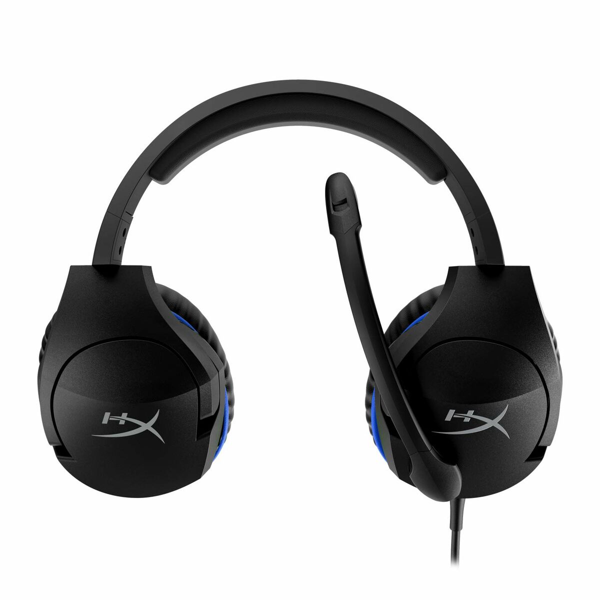 Spelhörlurar med mikrofon Hyperx HyperX Cloud Stinger PS5-PS4 Svart/Blå Blå Svart - 4