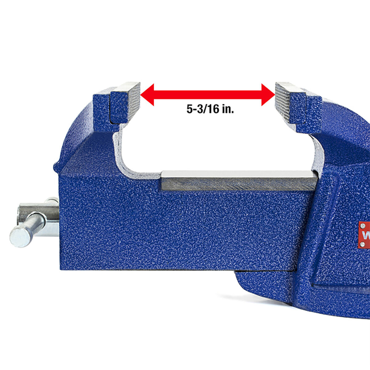 Skruvstycke med sugpropp Workpro 150 mm - 3