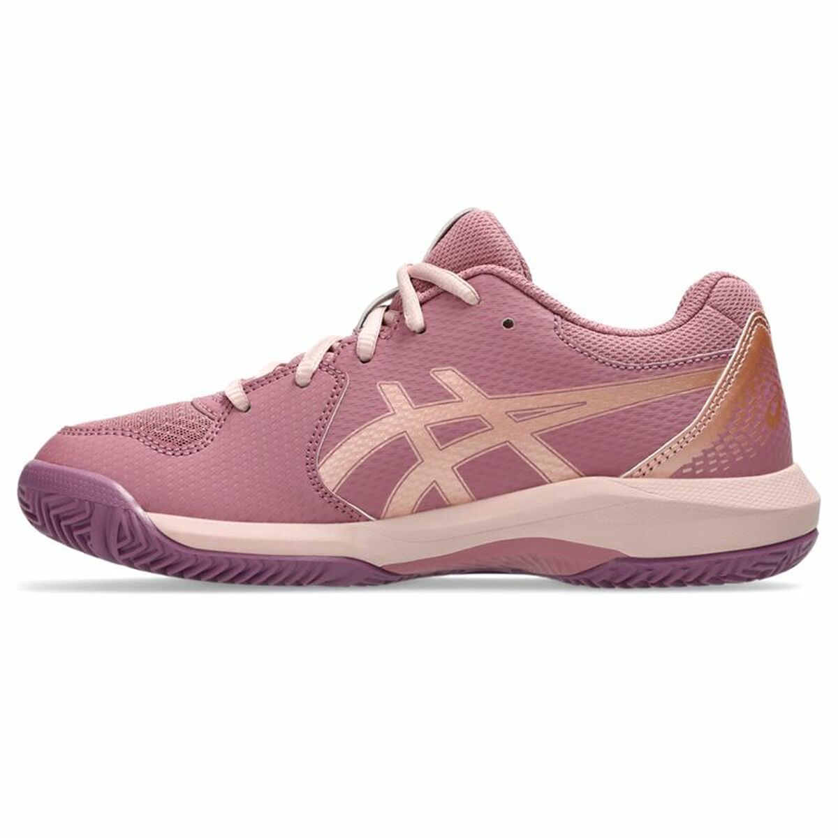 Padelskor, Vuxen Asics Gel-Dedicate 8 Padel Gs Purpur Rosa - 2