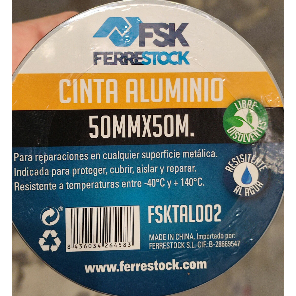 Självhäftande band Ferrestock 50 m x 50 mm - 19