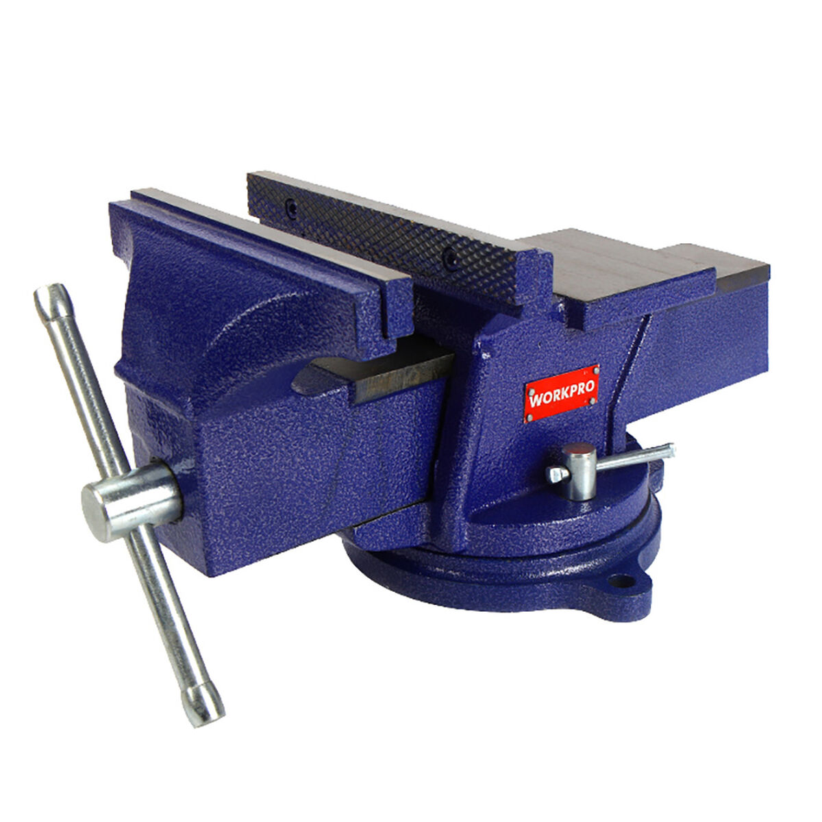 Skruvstycke med sugpropp Workpro 100 mm - 3
