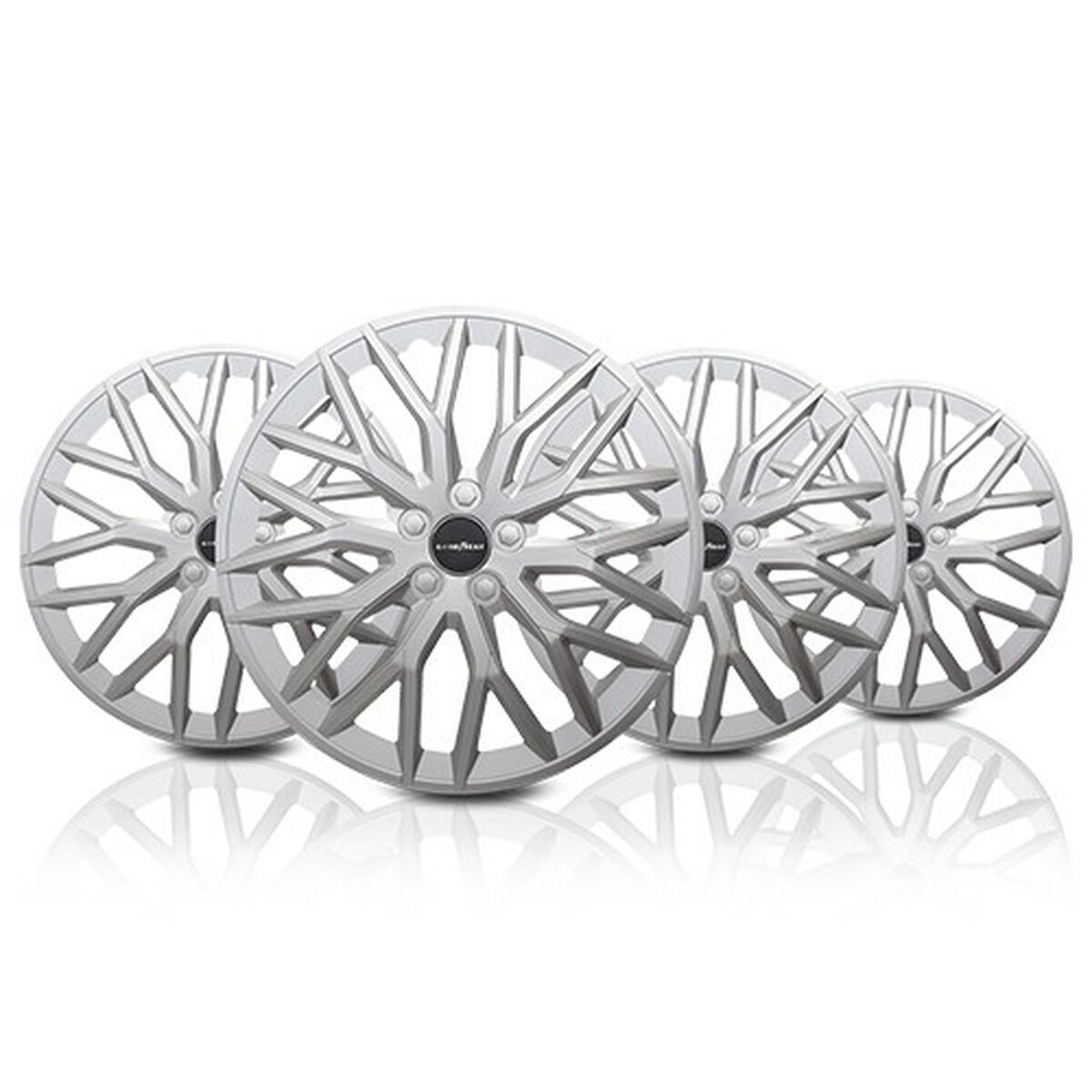 Navkapsel Goodyear BAKU Silver 15" 4 antal