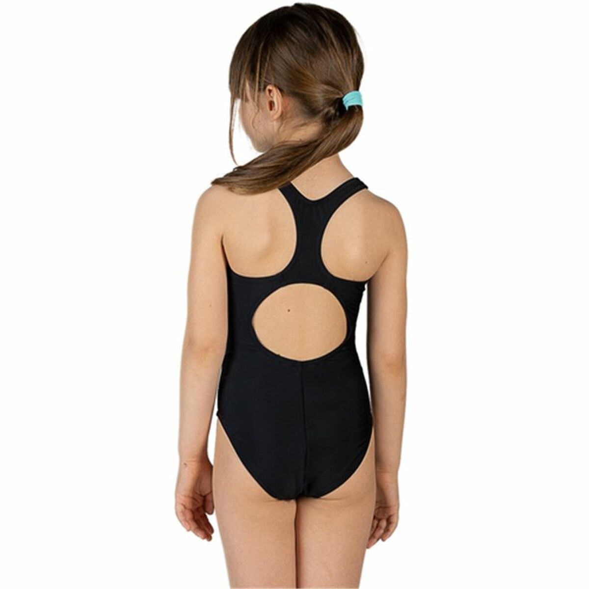 Baddräkt, Flickor Aquarapid Costume Svart - 2