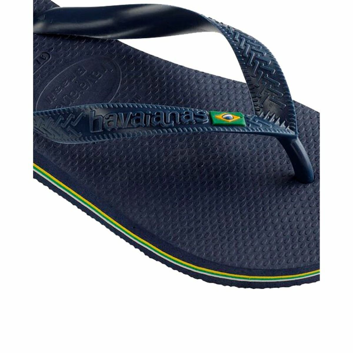 Strandtofflor för män Havaianas Brasil Marinblå - 5