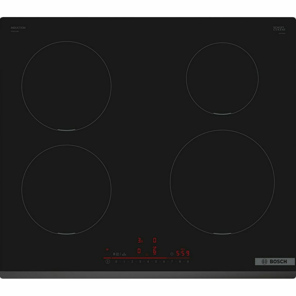 Induktionshäll BOSCH PIE631HB1E 60 cm 2000 W