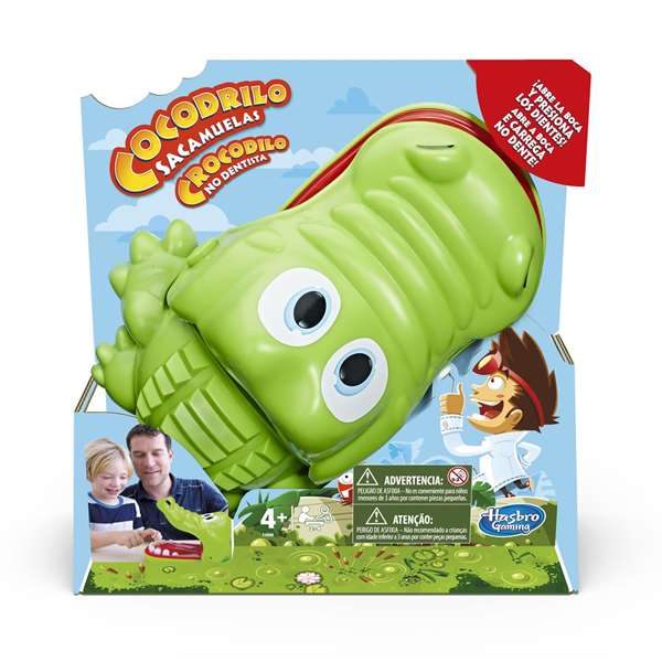 Sällskapsspel Cocodile Dentist Hasbro E4898675 (ES-PT)