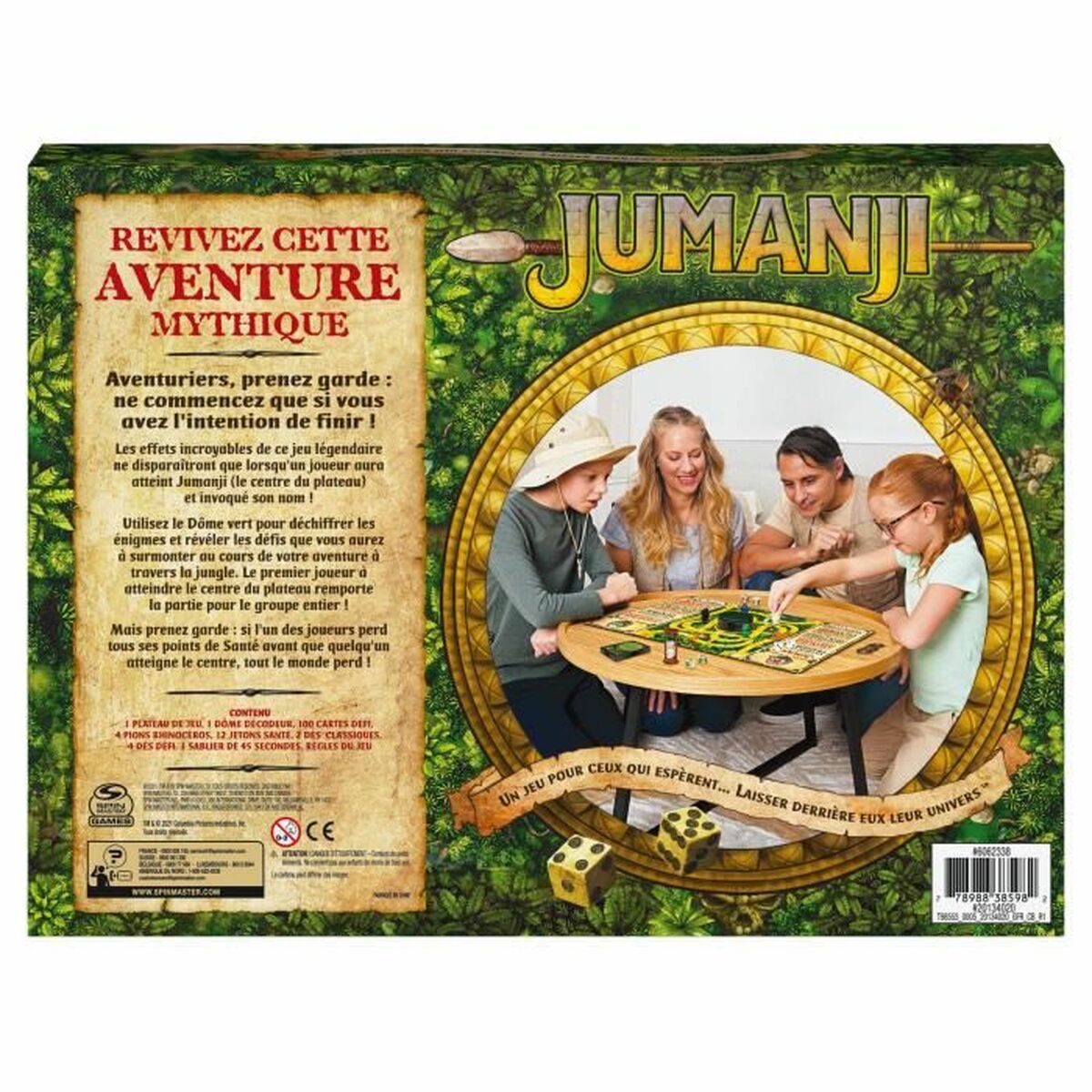 Sällskapsspel Spin Master Jumanji (Franska) (FR) - 4