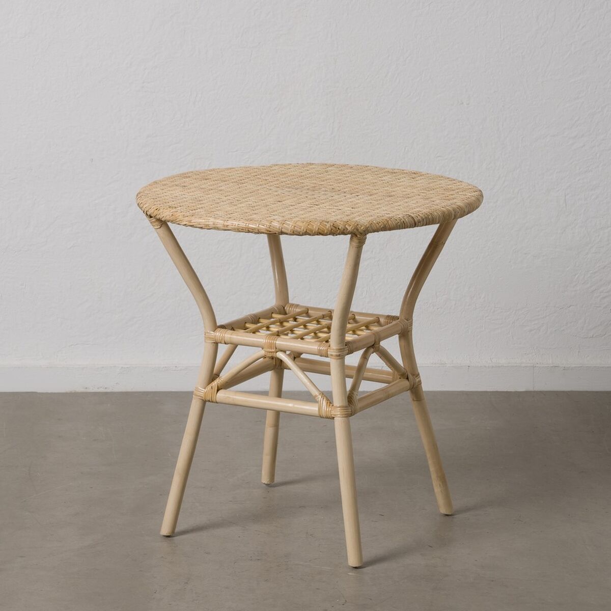 Matsalsbord Naturell Rattan 75 x 75 x 76 cm - 2