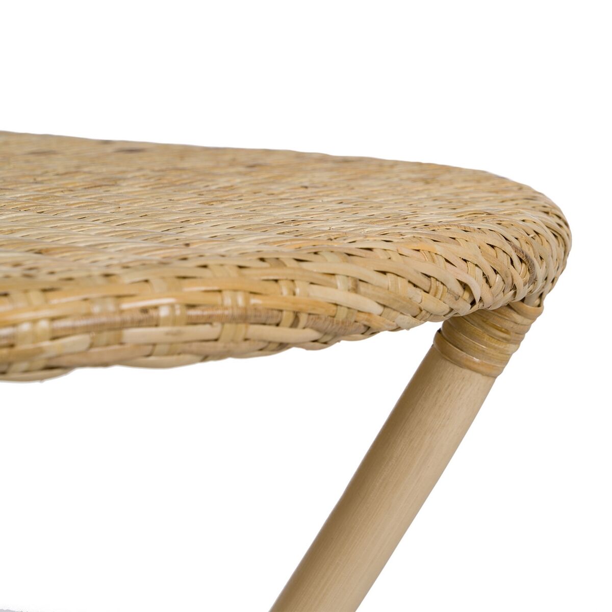Matsalsbord Naturell Rattan 75 x 75 x 76 cm - 5