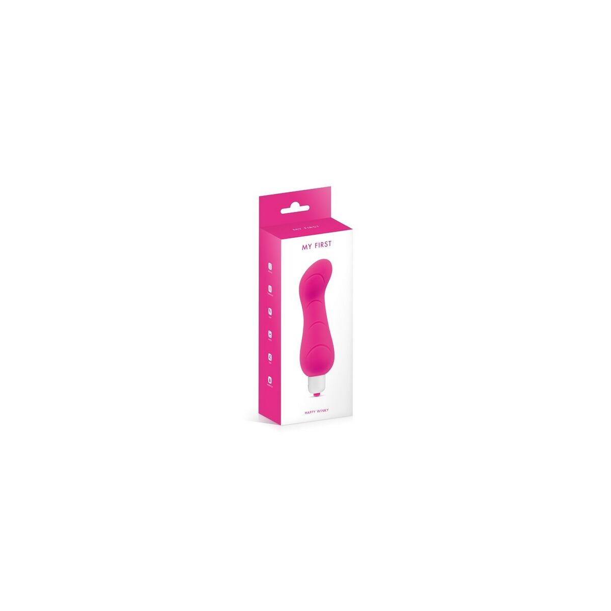 Vibrator My First Rosa Silikon - 2