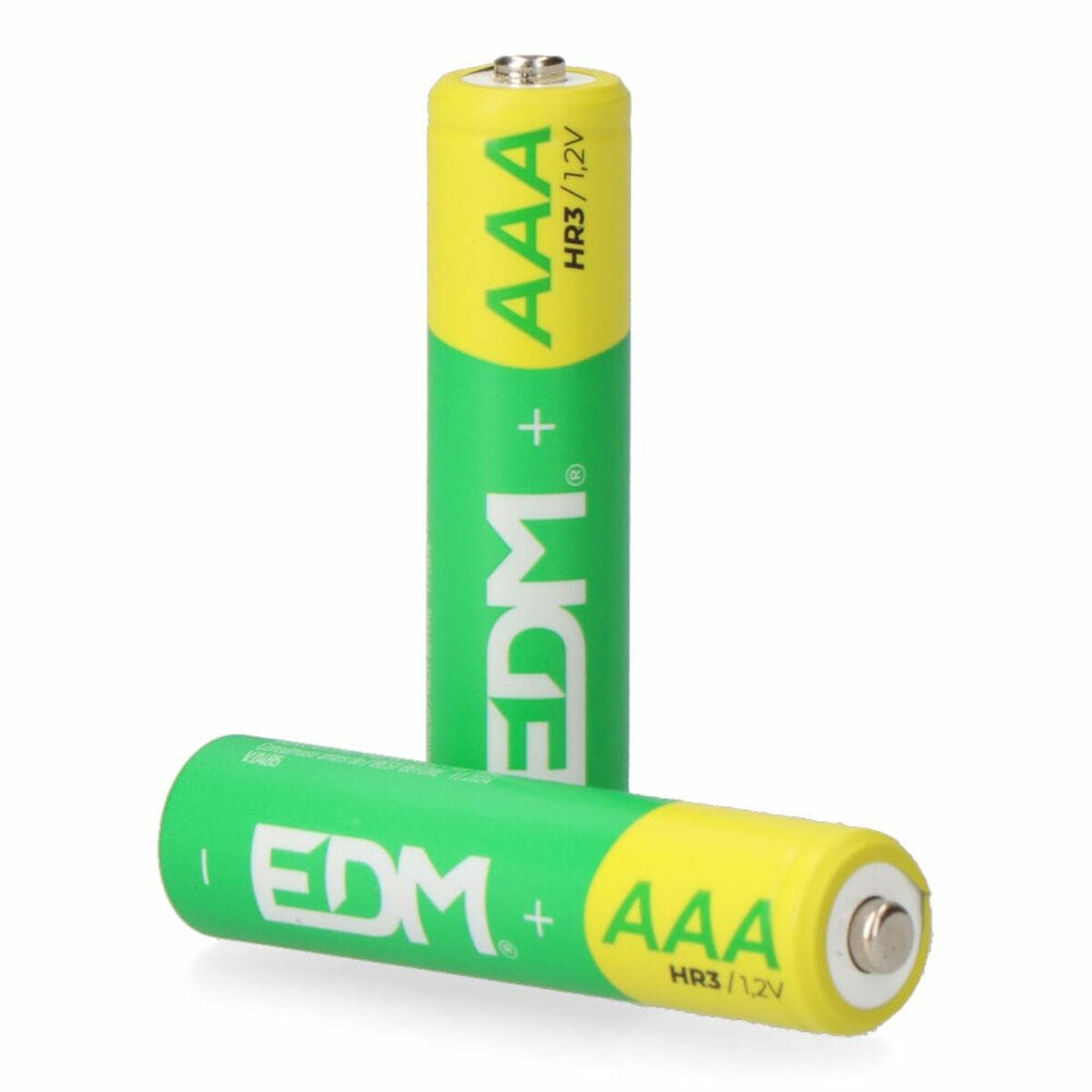 Laddningsbara Batterier EDM 38722 eco-series aaa - hr03 950ma 950 mAh 1,2 V AAA R03 Laddningsbara Batterier (2 antal) - 2