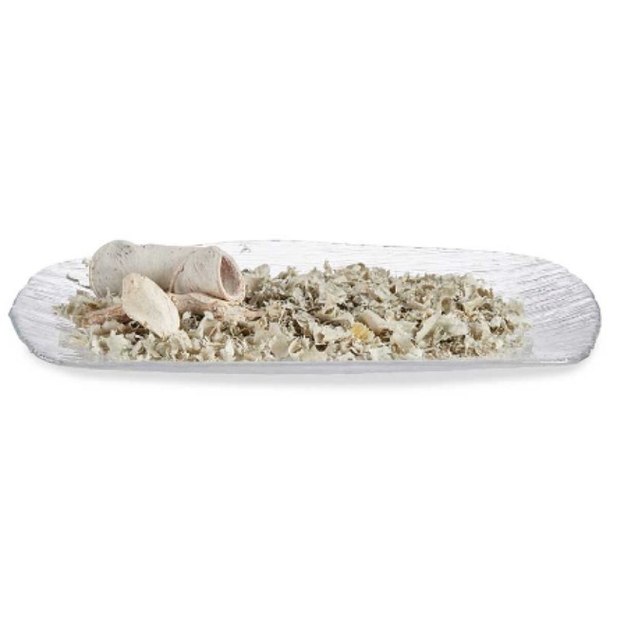 Dekorativa spån Gift Decor Ljusgrå 1,4 L (6 antal) - 6