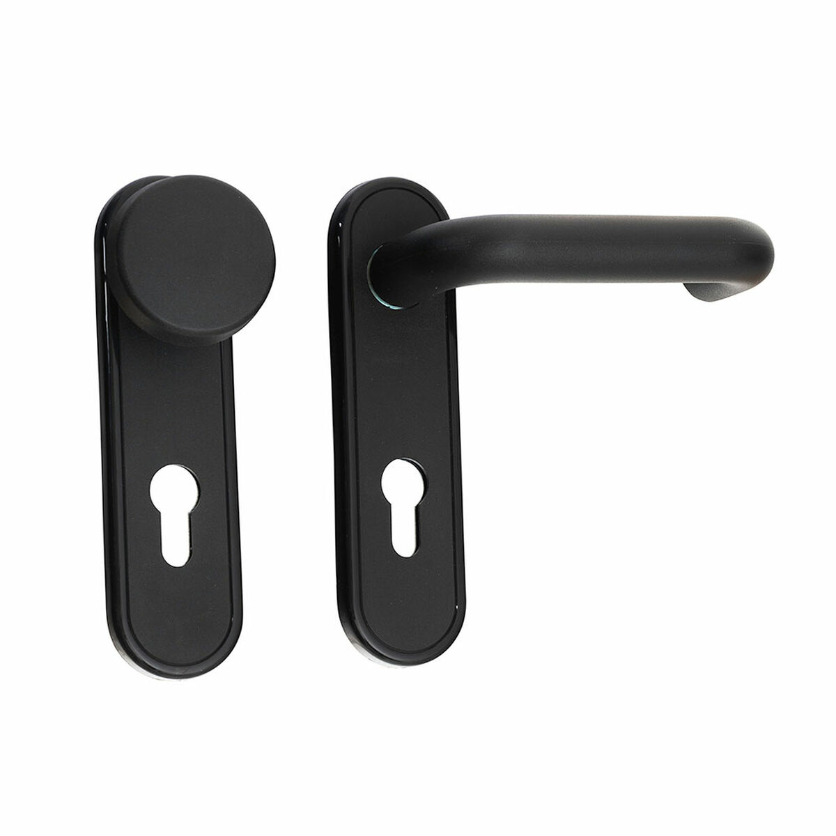 uppsättning handtag Cisa 1.07070.24.0 Emblem branddörr 72 mm