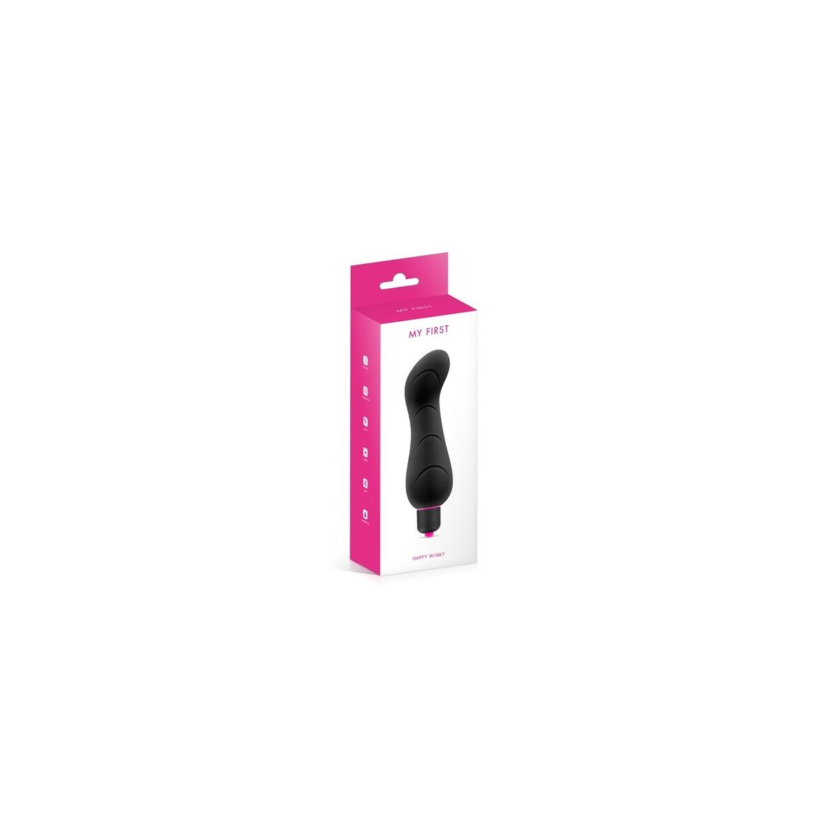 Vibrator My First Happy Winky Svart - 2