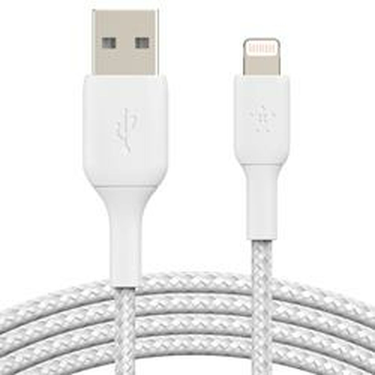 Kabel Lightning Belkin CAA002BT0MWH Vit 15 cm