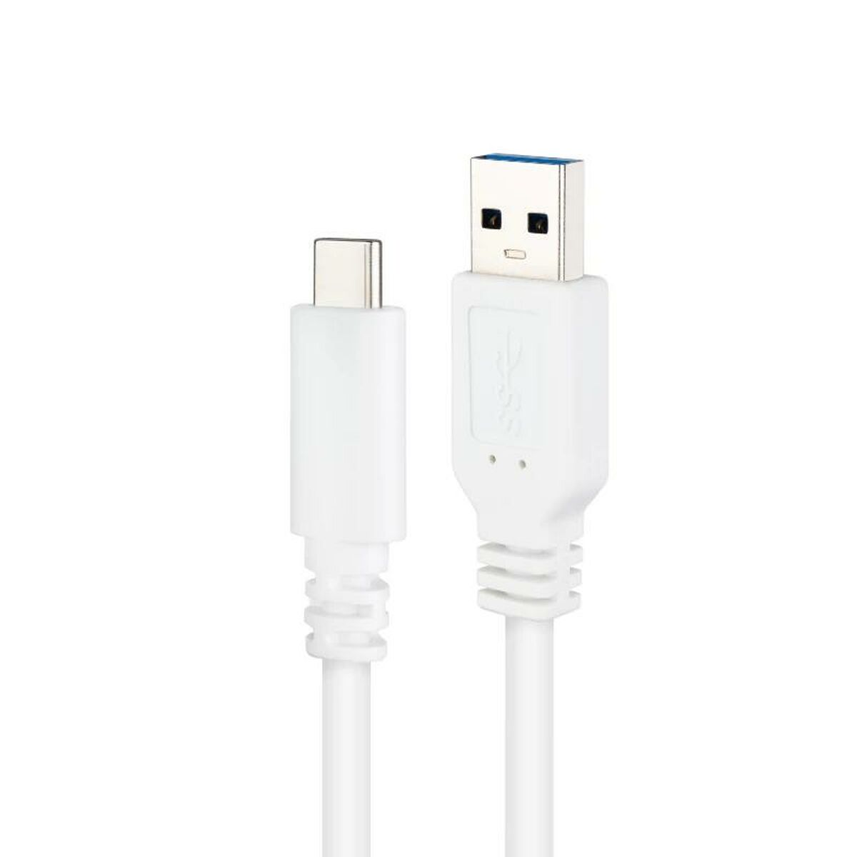 USB-C-kabel till USB NANOCABLE 10.01.4001-W Vit 1 m (1 antal) - 2