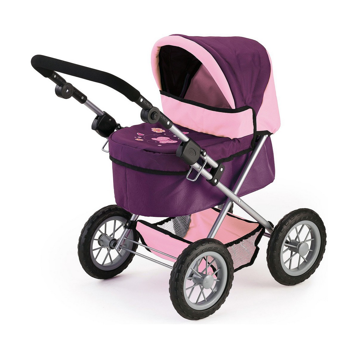 Dockvagn Reig Trendy Royal Purpur 45 cm - 5