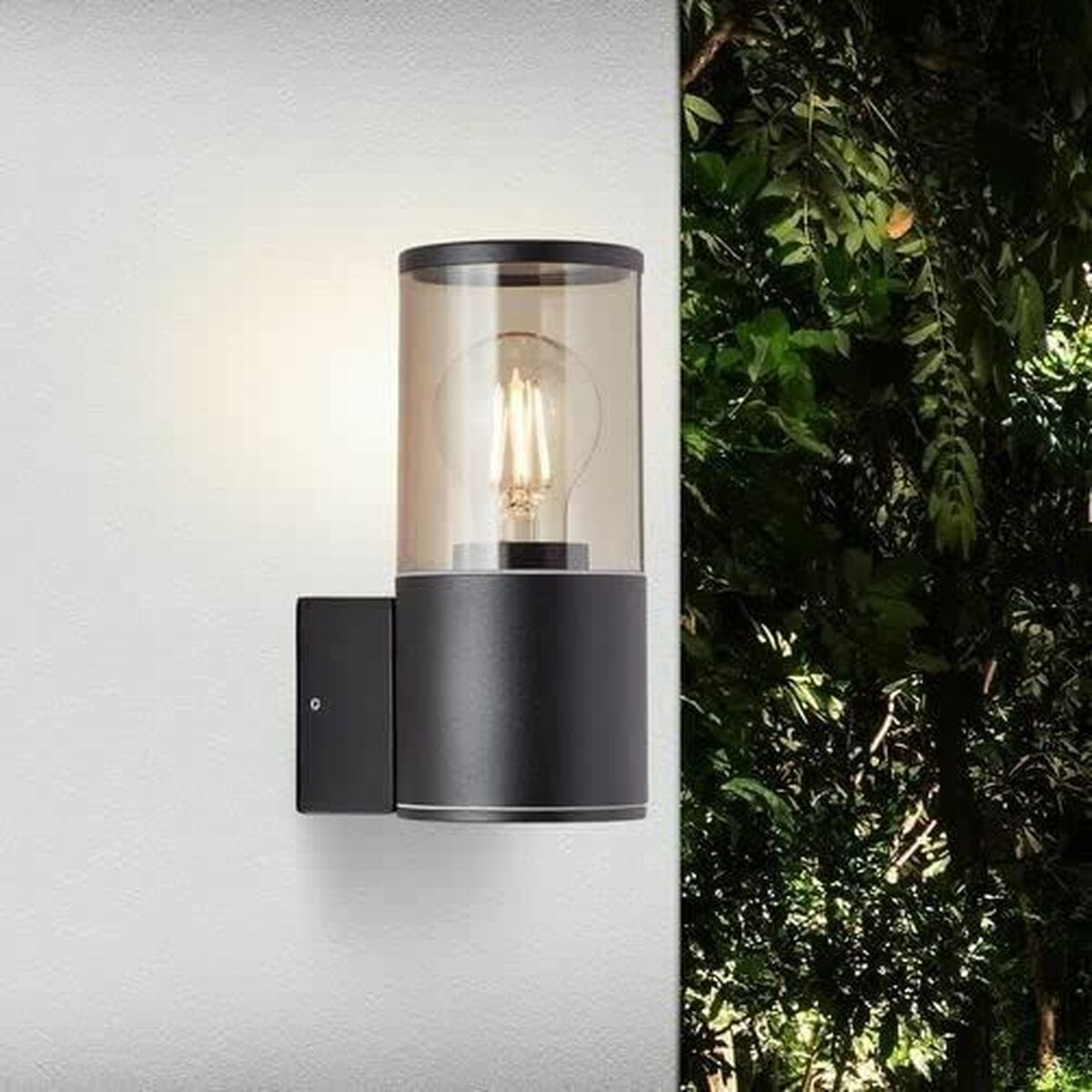 Vägglykta Brilliant Sergioro Extern E27 Svart 20 W - 3