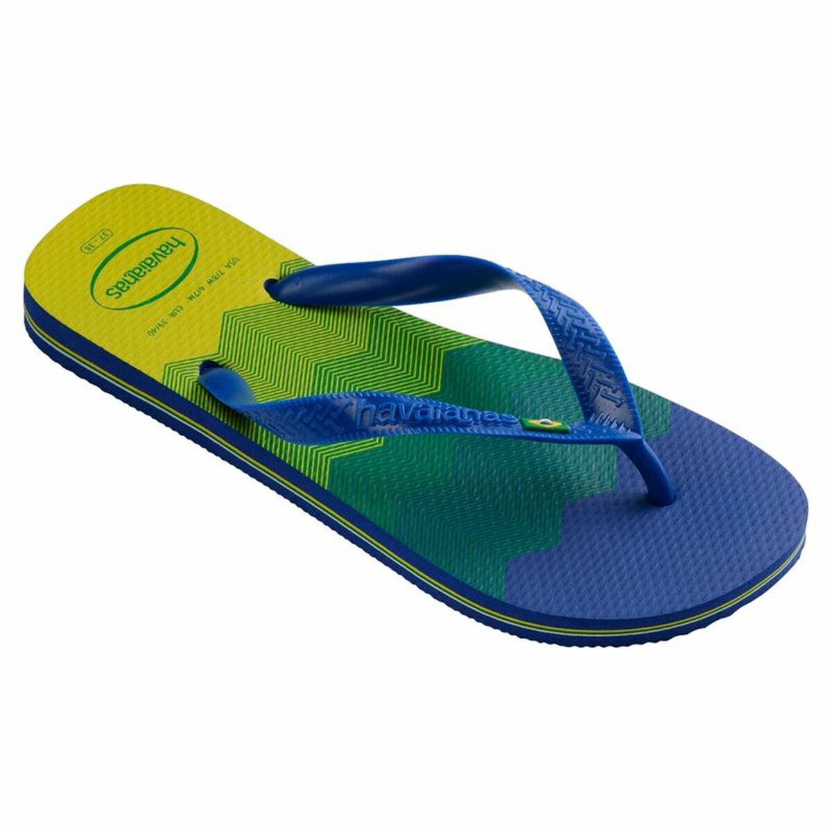 Strandtofflor för kvinnor Havaianas Brasil Fresh Blå - 3
