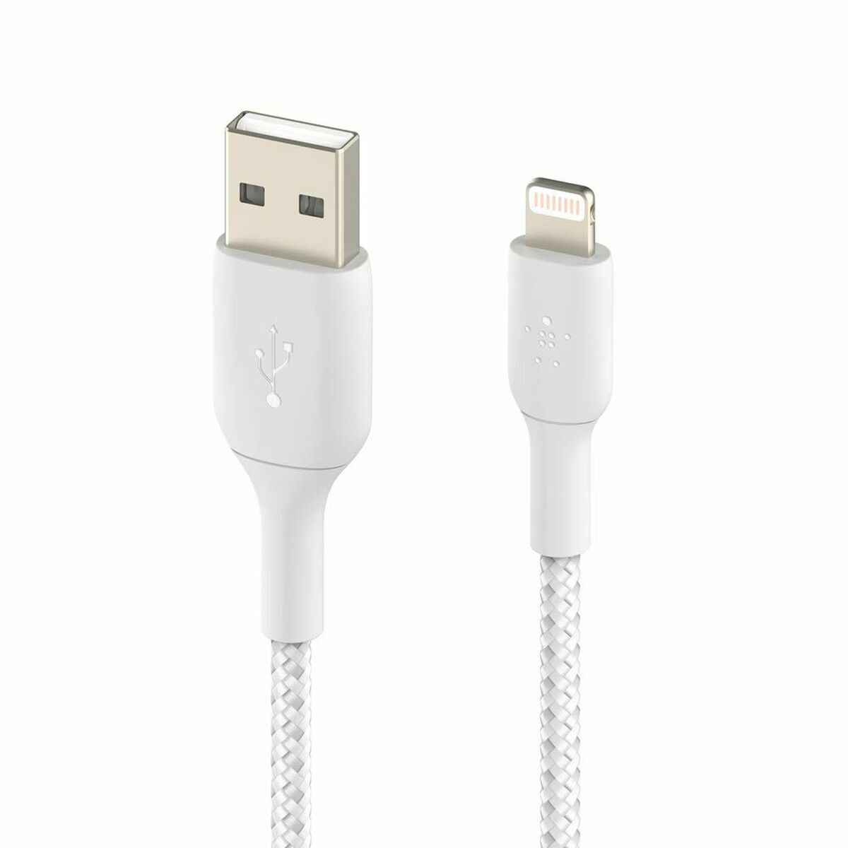 Kabel USB till Lightning Belkin CAA002BT1MWH Vit 1 m - 2