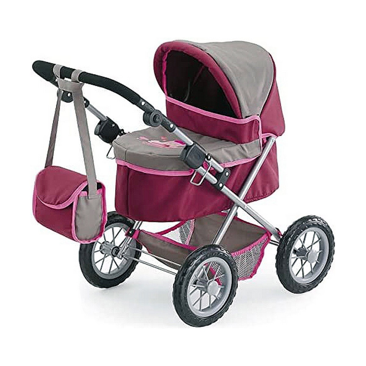 Dockvagn Reig Trendy Royal Special Version Röd 45 cm - 5