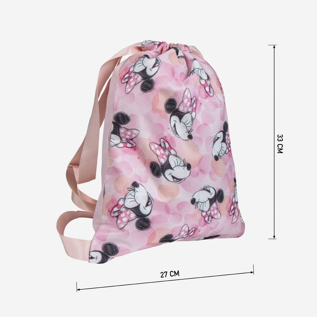 Ryggsäck till barn Minnie Mouse Rosa 27 x 33 cm - 3
