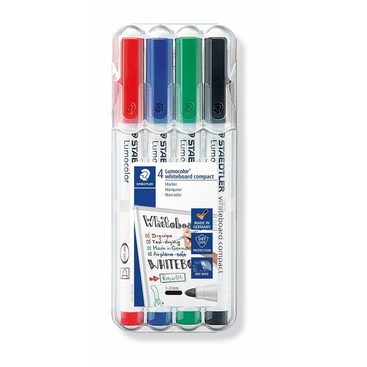 Tuschpennor Staedtler LUMOCOLOR Whiteboard 4 Delar - 2