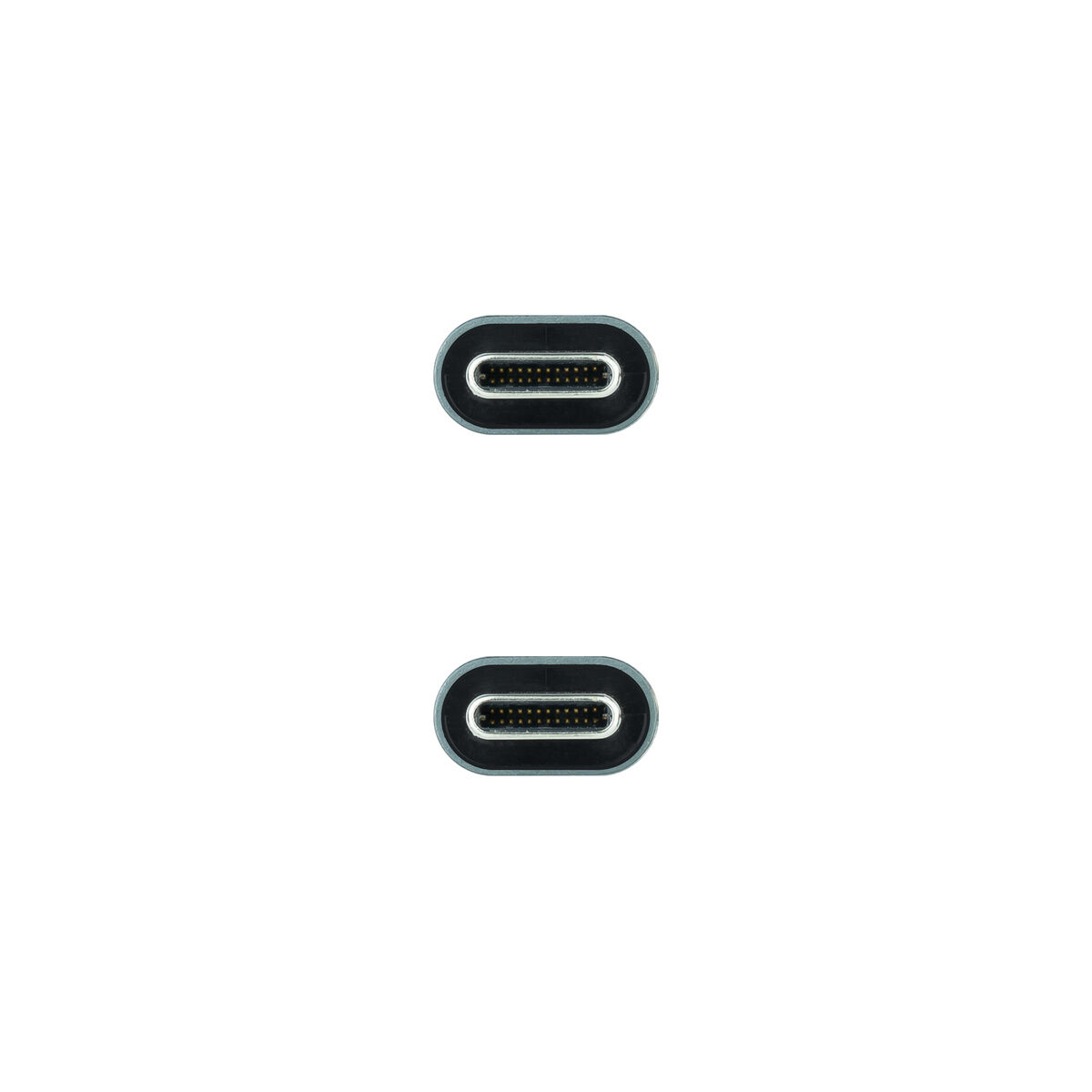 USB-C-kabel NANOCABLE 10.01.4302 Svart 2 m (1 antal) - 3