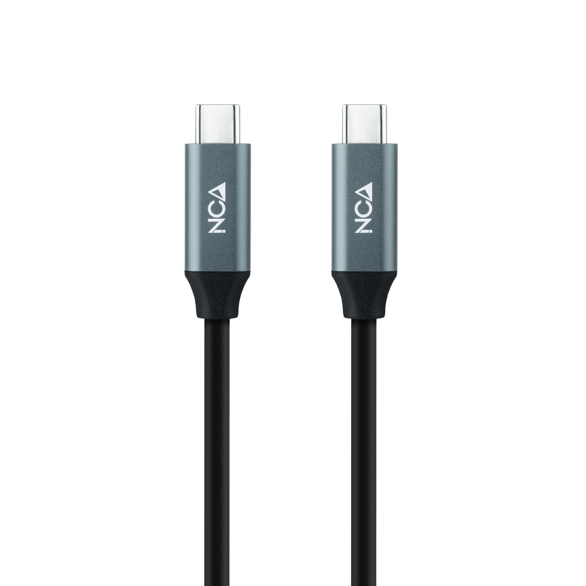USB-C-kabel NANOCABLE 10.01.4302 Svart 2 m (1 antal) - 2