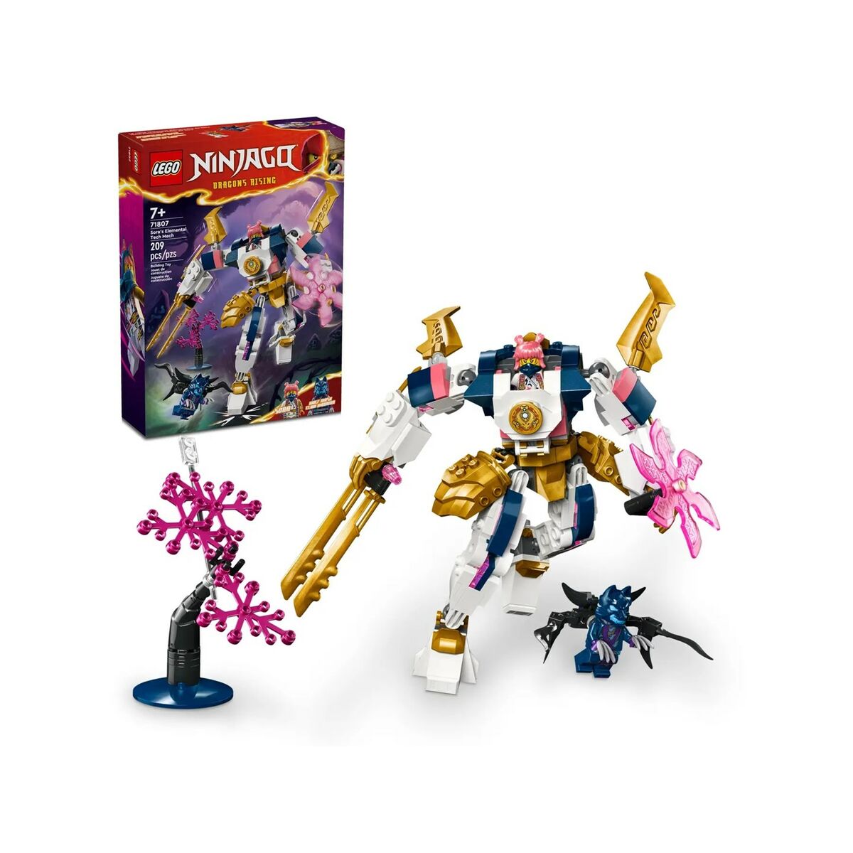 Byggsats Lego ninjago 71807 Sora Multicolour 209 Delar