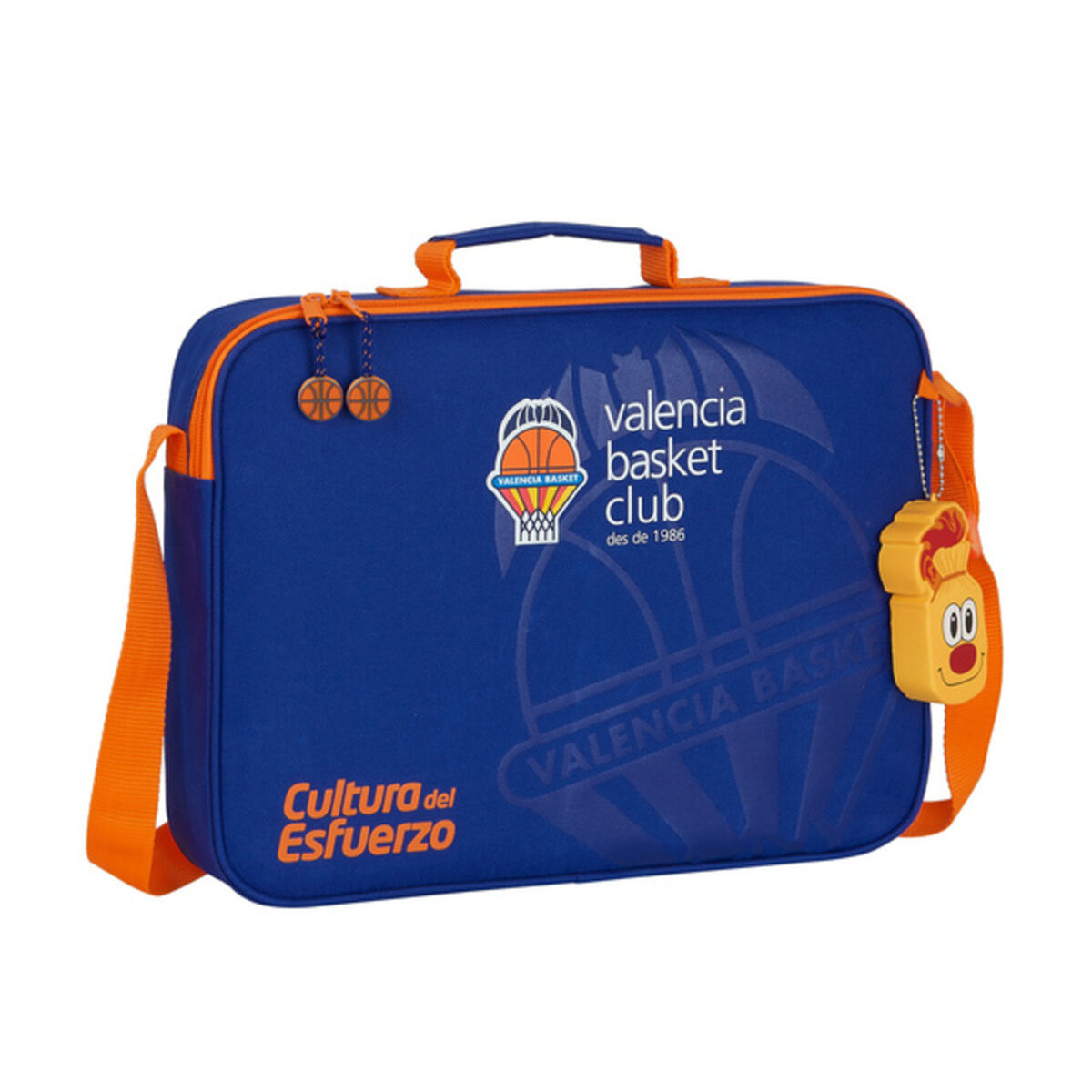 Skolväska Valencia Basket Blå Orange (38 x 28 x 6 cm) - 13