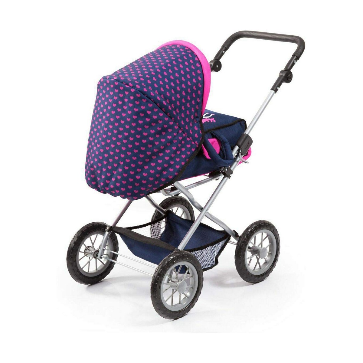 Dockvagn Reig Big Combi Blå Rosa - 9