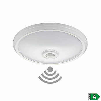 Vägglampa med LED EDM 32509 Polymer A E 15 W 60 W 16 W 78 w 1100 Lm Yta (6400 K)