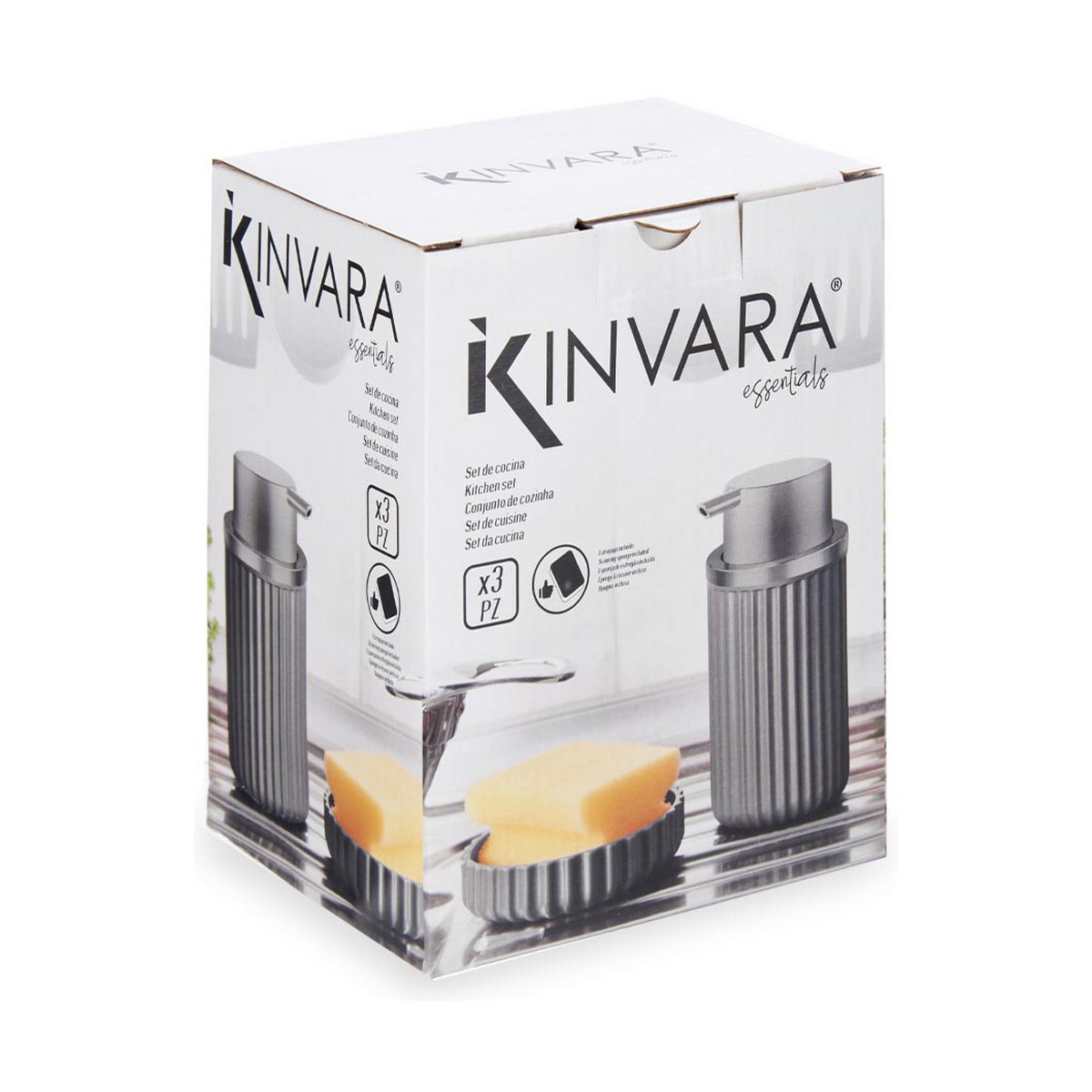 Diskmedelspump 2-i-1 Kinvara Plast - 2
