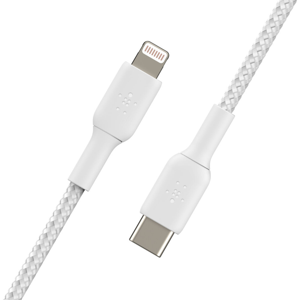 Kabel USB-C till Lightning Belkin CAA004BT1MWH Vit 1 m - 2