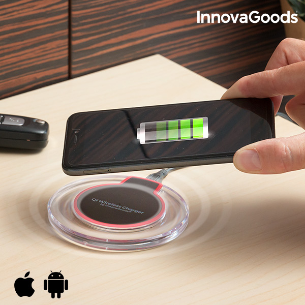 Qi Trådlös Laddare till Smartphones InnovaGoods