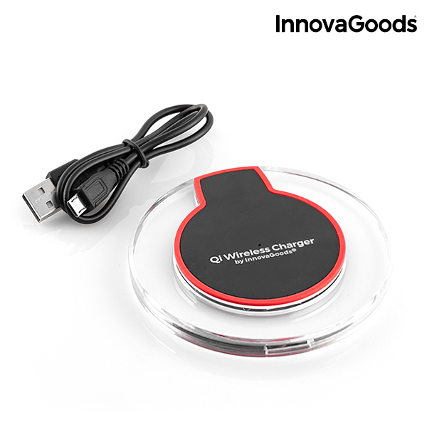 Qi Trådlös Laddare till Smartphones InnovaGoods - 4
