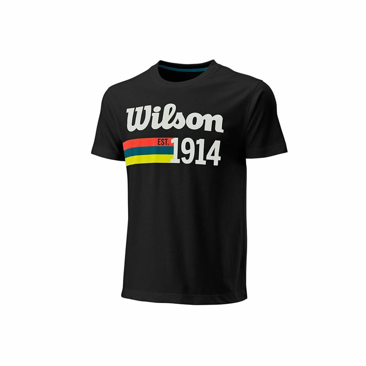 T-shirt med kortärm Herr Wilson Wilson Script 14 Svart