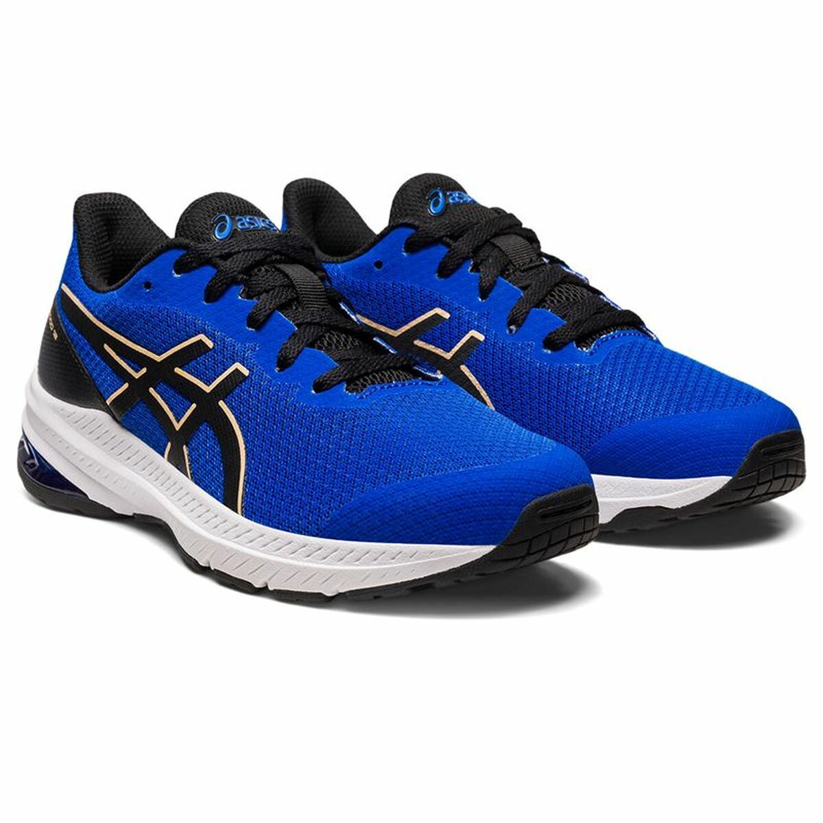 Löparskor, Barn Asics GT-1000 12 GS Svart Blå - 4