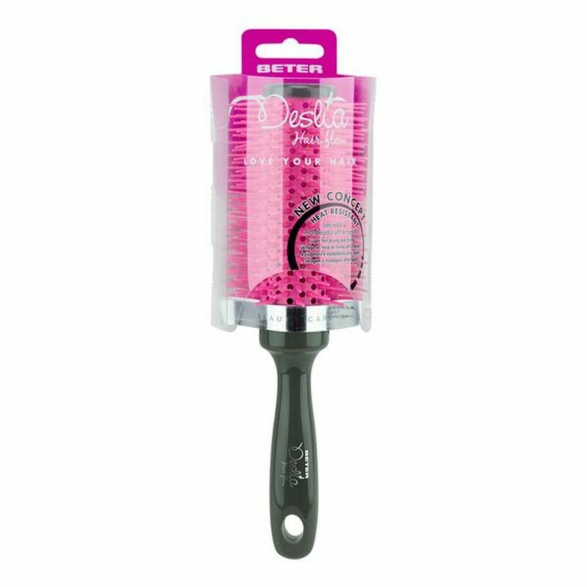 Rund borste Beter Deslia Hair Flow - 2
