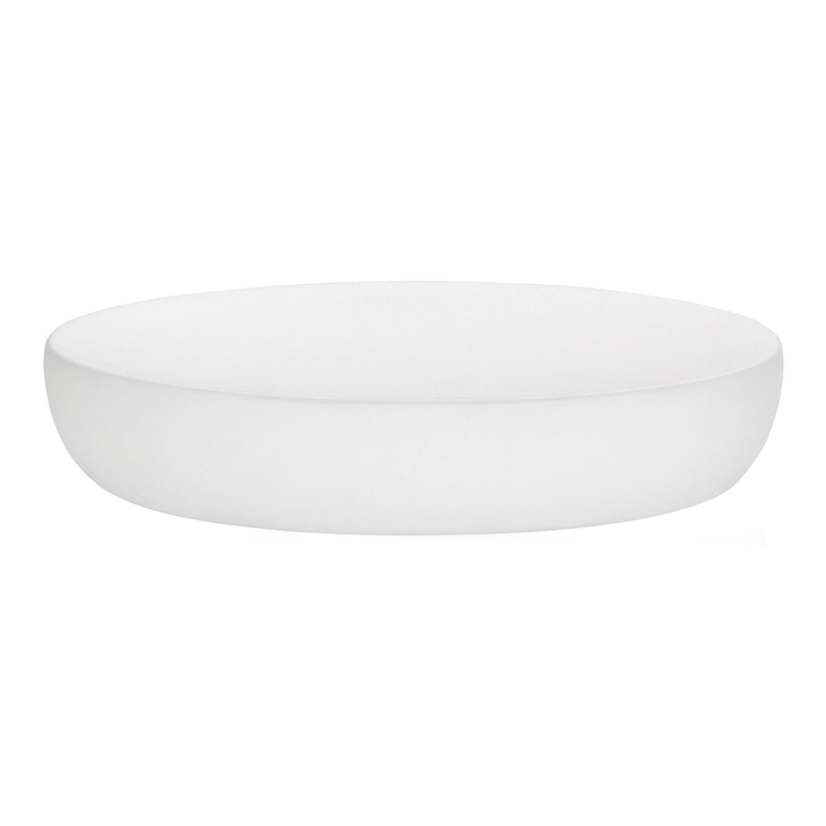 Tvålfat Andrea House Matt Vit Polyresin (13,5 x 9 x 2,5 cm)