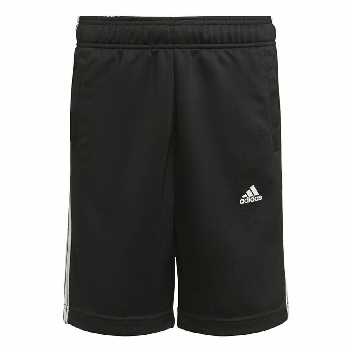 Sportshorts för barn Adidas  D2M 3 Stripes Svart - 4