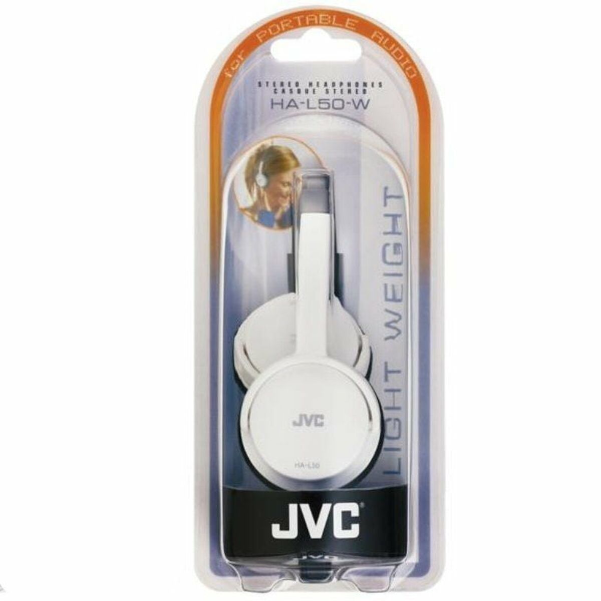 Hörlurar JVC HA-L50-W Vit - 2