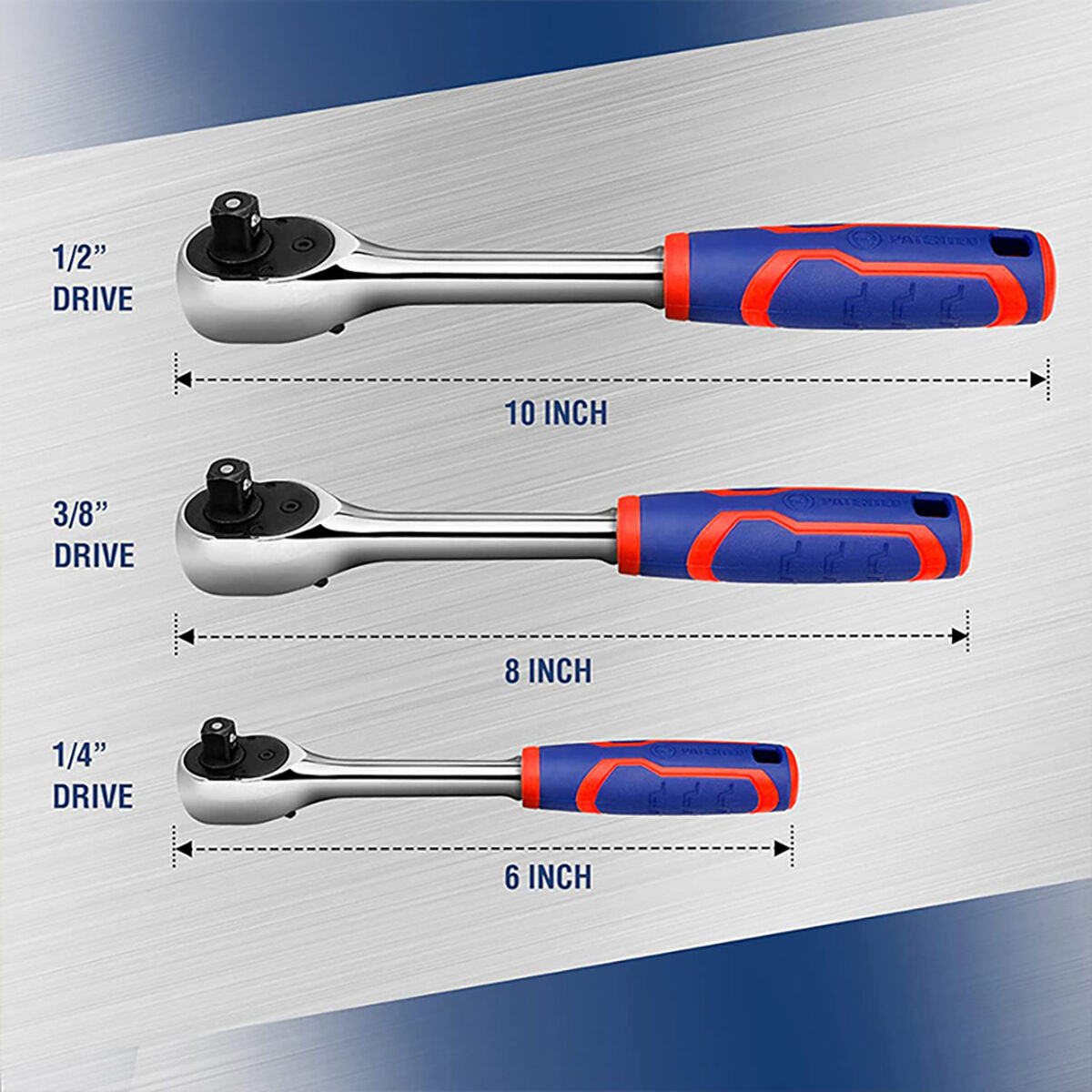 Hylsnyckel Workpro 1/2" - 4