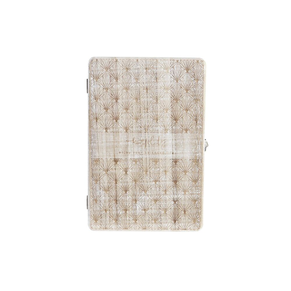 Nyckelskåp DKD Home Decor Naturell Trä MDF 20 x 5,2 x 30 cm - 2