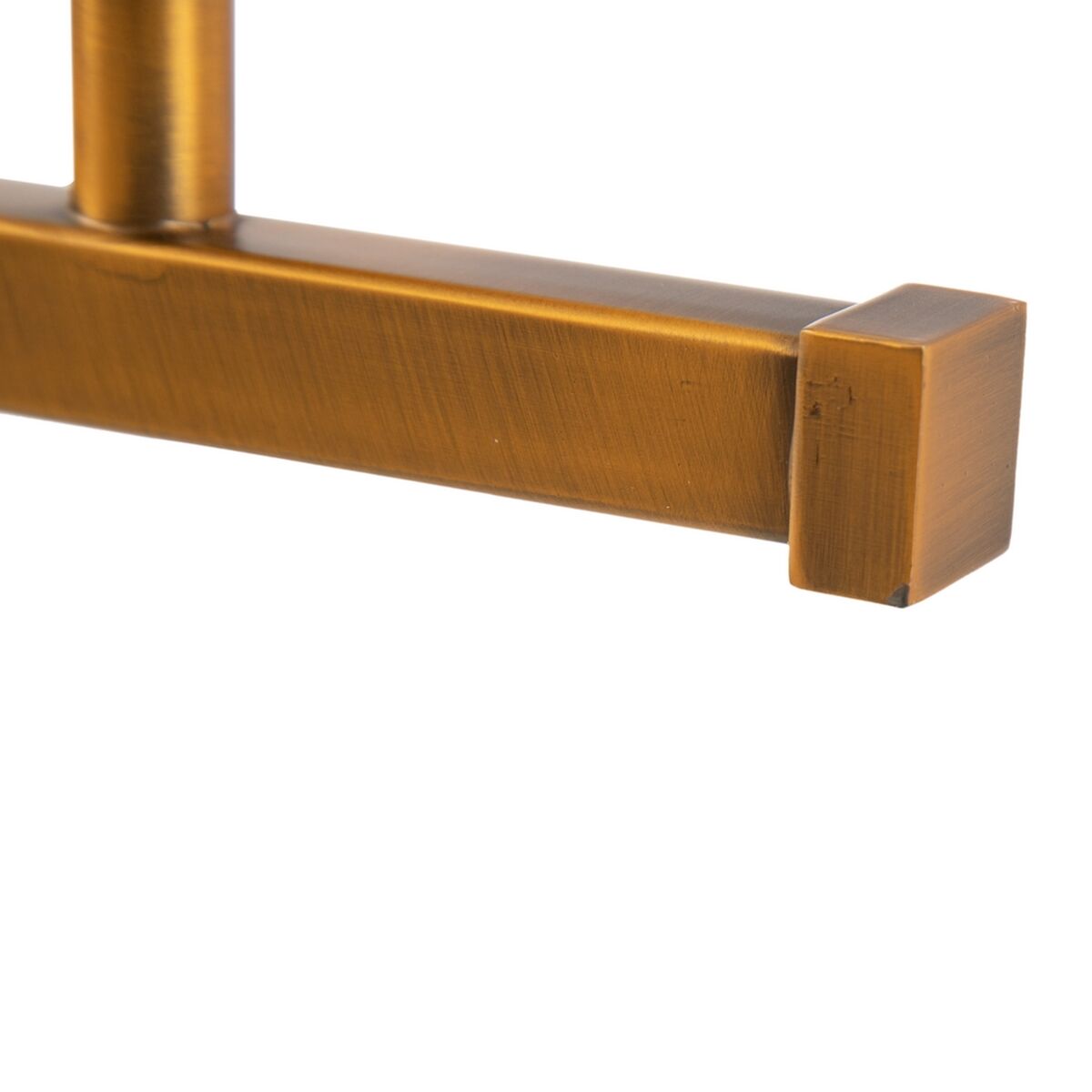 Vägglampa 60 x 20 cm Glas Gyllene Metall - 2