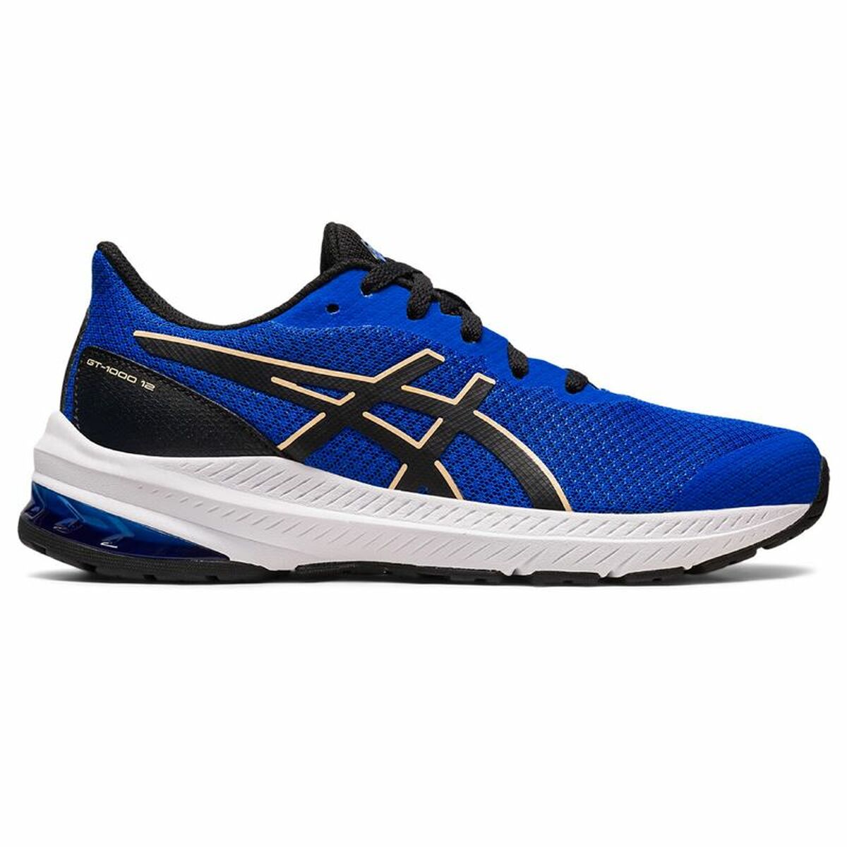 Löparskor, Barn Asics GT-1000 12 GS Svart Blå - 8
