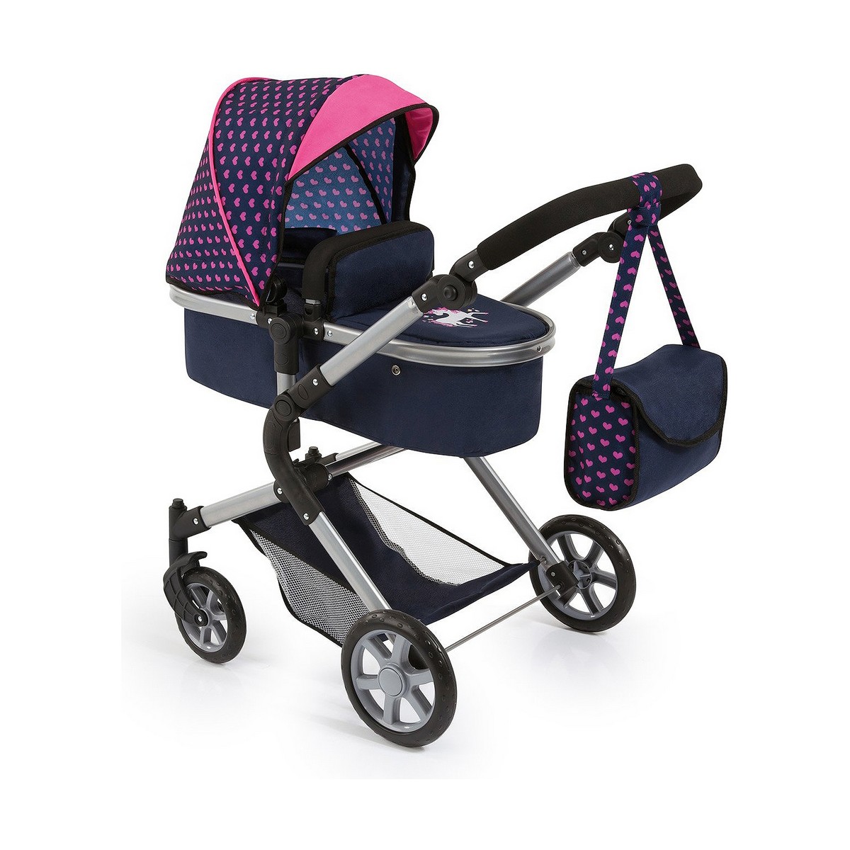 Dockvagn Reig Combi Neo Pro Marinblå 63 cm - 16