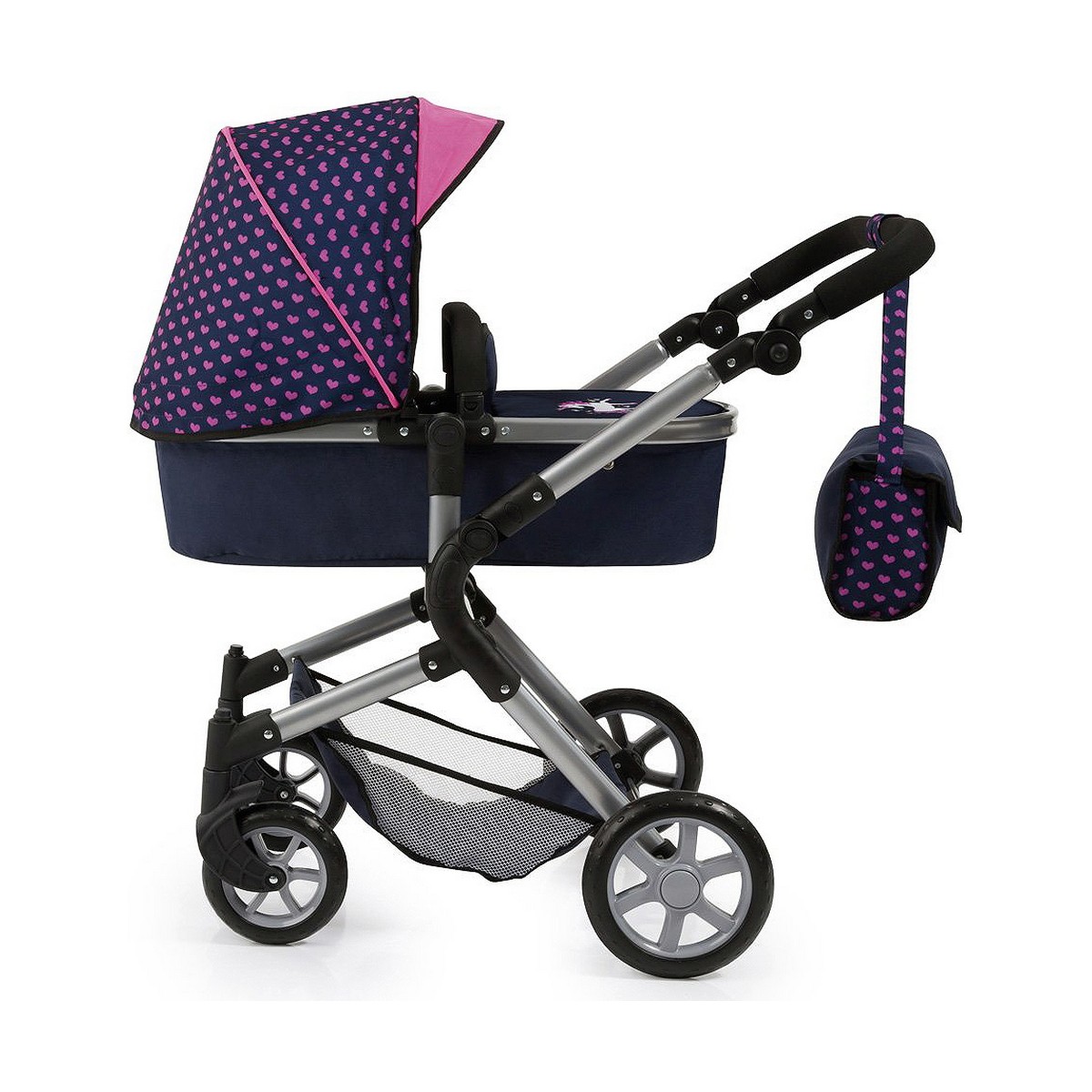 Dockvagn Reig Combi Neo Pro Marinblå 63 cm - 3
