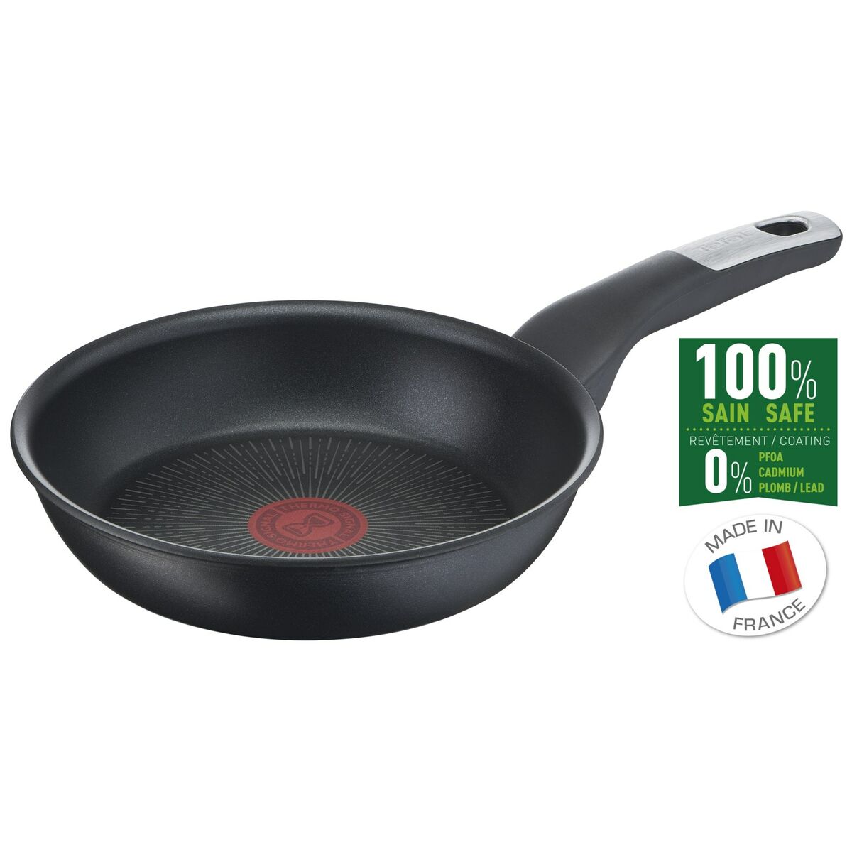 Stekpanna Tefal G2550272 Svart 1 Delar Ø 20 cm - 5